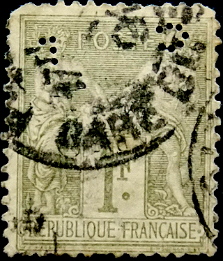  1883  .  . 1 fr .  8  . (2)